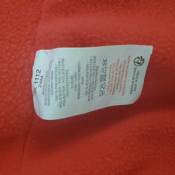 TECIDO EXTERIOR OUTSHELL FABRIC jacket for 24m girls - Picture 3 of 3